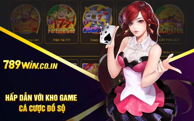 Hấp dẫn với kho game cá cược đồ sộ
