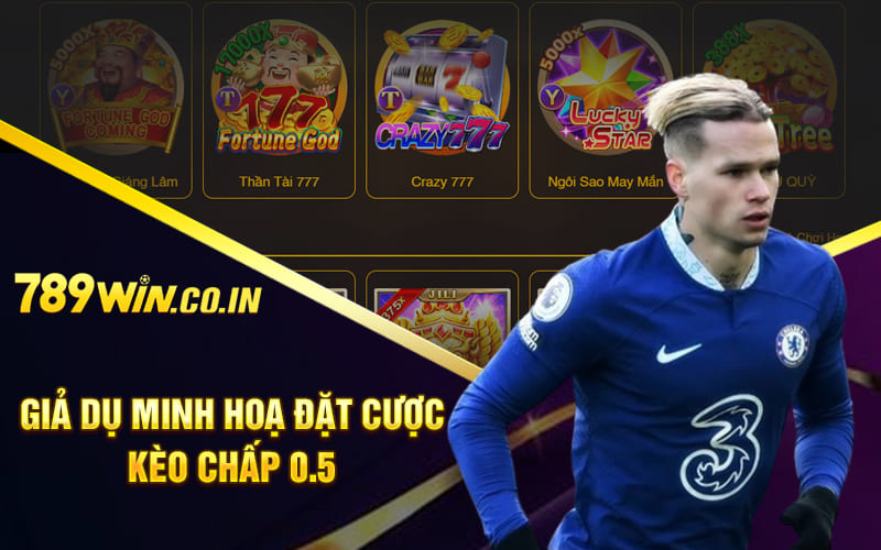 Giả dụ minh hoạ đặt cược Kèo chấp 0.5