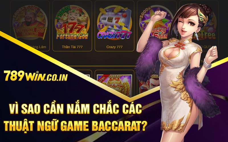 Vì sao cần nắm chắc các thuật ngữ game baccarat?